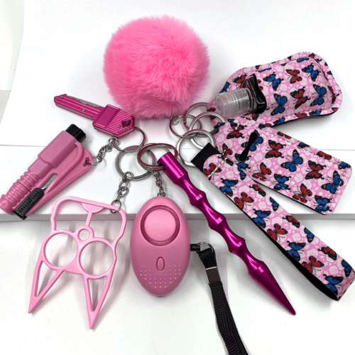 Full Protection Self Defense Keychain Set – Safety Keychain