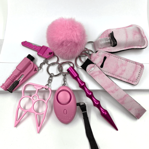 Full Protection Self Defense Keychain Set – Safety Keychain