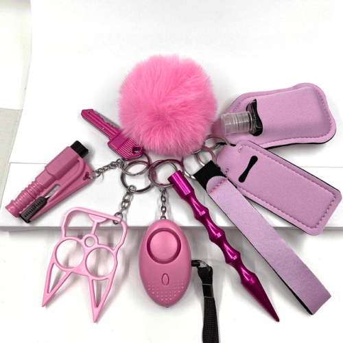 Full Protection Self Defense Keychain Set – Safety Keychain